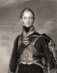 Henry William Paget, 1. markis af Anglesey, graveret af Samuel Freeman (1773-1857) af Thomas Lawrence