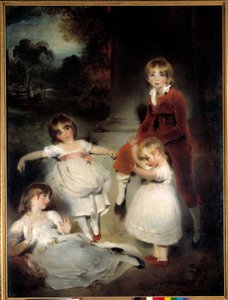 John Angersteins børn. Maleri af Sir Thomas Lawrence (1769-1830) 1800-tallet søn. 1,95x1,46m. af Thomas Lawrence