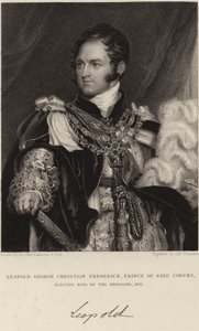 Kong Leopold I af Belgien af Thomas Lawrence