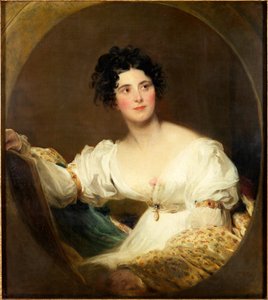 Fru Littleton, ca. 1822 af Thomas Lawrence
