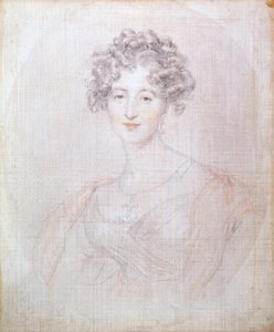 Portræt af grevinde Elisabeth Vorontsova, 1821. af Thomas Lawrence