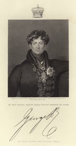 Portræt af kong George IV af Thomas Lawrence