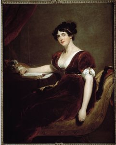 Portræt af Madame Isaac Cuthbert (olie på lærred af Thomas Lawrence