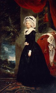Portræt af Philadelphia Hannah, Viscountesse Cremorne af Thomas Lawrence