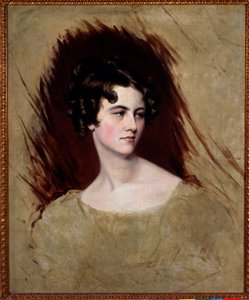 Portræt af prinsesse Clementine af Metternich, maleri af Sir Thomas Lawrence (1769-1830) af Thomas Lawrence