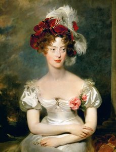 Prinsesse Caroline af Napoli og Sicilien 1798-1870, Duchesse de Berry af Thomas Lawrence