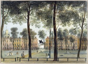 Queen Square, med udsigt til sydøst