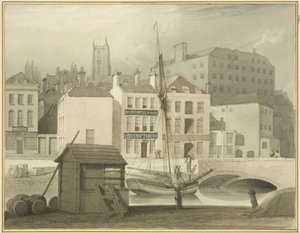 Stenbroen ved hovedet af kajen (St Giles
