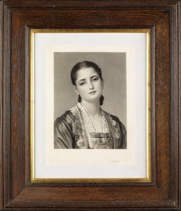 Anita (mezzotint) af Thomas Lewis Atkinson