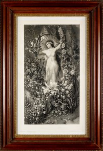Flora (gravering) af Thomas Lewis Atkinson