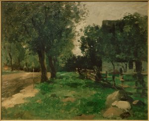 Dorfstraße af Thomas Ludwig Herbst