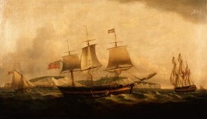 Forsendelse fra Dover af Thomas Luny