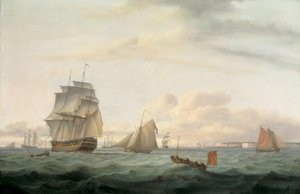 Forsendelse fra Ramsgate Harbor af Thomas Luny