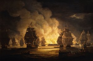 Slaget ved Algier: Bombardementet, 1824