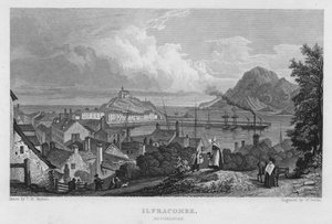 Ilfracombe, Devonshire (gravering)
