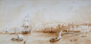 Gravesend, Kent, c1830 af Thomas Mann Baynes