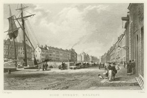 High Street i Belfast af Thomas Mann Baynes