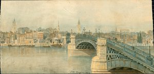 Panorama over Themsen, North Side, i 13 dele af Thomas Mann Baynes