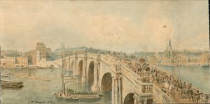 Panorama over Themsen, North Side, i 13 dele af Thomas Mann Baynes