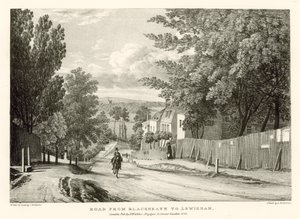 Vej fra Blackheath til Lewisham, London