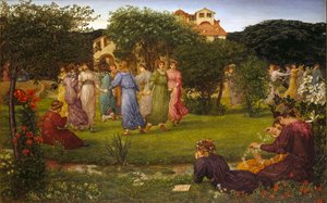 De dansende piger, 1882