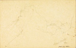 Ayers Butte af Thomas Moran