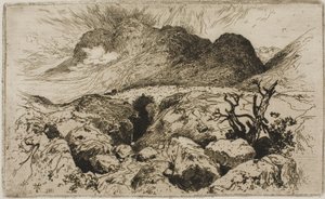 Bro i passet af Glencoe af Thomas Moran