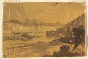 Tegning, Green River, Wyoming, 1871 af Thomas Moran