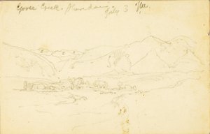 Goose Creek, Sheridan (Wyoming) af Thomas Moran