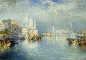 Canal Grande, Venedig, 1903 af Thomas Moran
