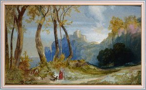 I bakkerne af Thomas Moran
