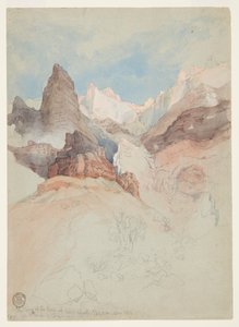 Kigger op ad stien ved Bright Angel, Grand Canyon, Arizona af Thomas Moran