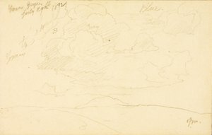 Lower Geyser Basin af Thomas Moran
