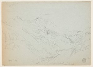 Mount Hellig Kors af Thomas Moran