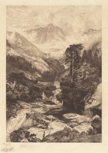 Det Hellige Kors Bjerg, Colorado af Thomas Moran