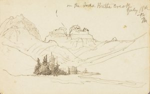 På Soda Butte Creek af Thomas Moran