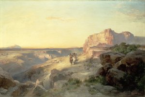 Red Rock Trail, South Utah, 1913 af Thomas Moran