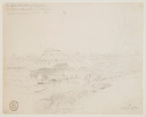 De dårlige lande i Dakota af Thomas Moran