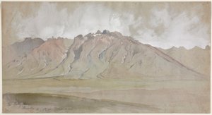 Ruby Range, Nevada af Thomas Moran