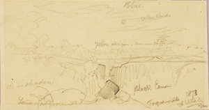Toquerville, sydlige Utah af Thomas Moran