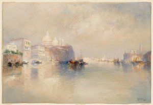 Udsigt over Venedig af Thomas Moran