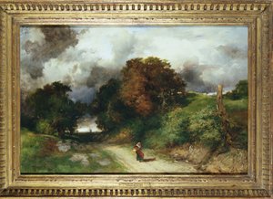 Windy Hilltop, Amagansett, Long Island, 1901 af Thomas Moran