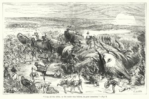 Illustration til Gullivers rejser af Jonathan Swift (gravering)