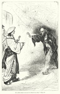 Illustration til Gullivers rejser af Jonathan Swift (gravering) af Thomas Morten