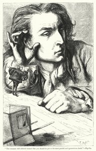 Illustration til Gullivers rejser af Jonathan Swift (gravering) af Thomas Morten