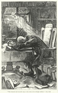 Illustration for livet af Jonathan Swift (gravering) af Thomas Morten