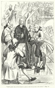 Illustration for livet af Jonathan Swift (gravering) af Thomas Morten