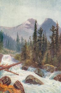 Glacier Crest, Illecillewaet (farvelitografi)