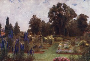 Kew Gardens: Urteagtige haver (farve litho)