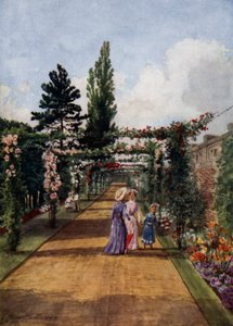 Kew Gardens: Rosenkransen (farve litho)